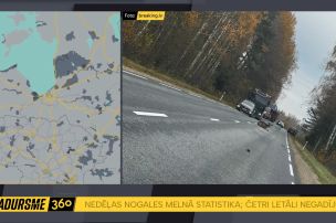 Sadursme ar briežiem Bauskas pusē prasījusi autovadītāja dzīvību