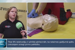 Trešdaļa Latvijas iedzīvotāju atzīst, ka nelaimes gadījumā nespētu sniegt pirmo palīdzību