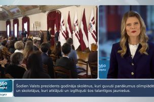 Rīgas pilī godina Latvijas talantīgākos skolēnus un viņu pedagogus