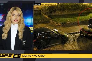 "Sadursmes dienas varoņi" – videokameras pieķer divus garnadžus pie luksusa automašīnas