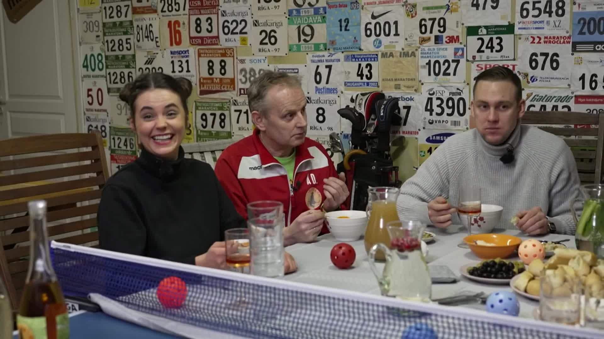 Vakariņš ar savējiem