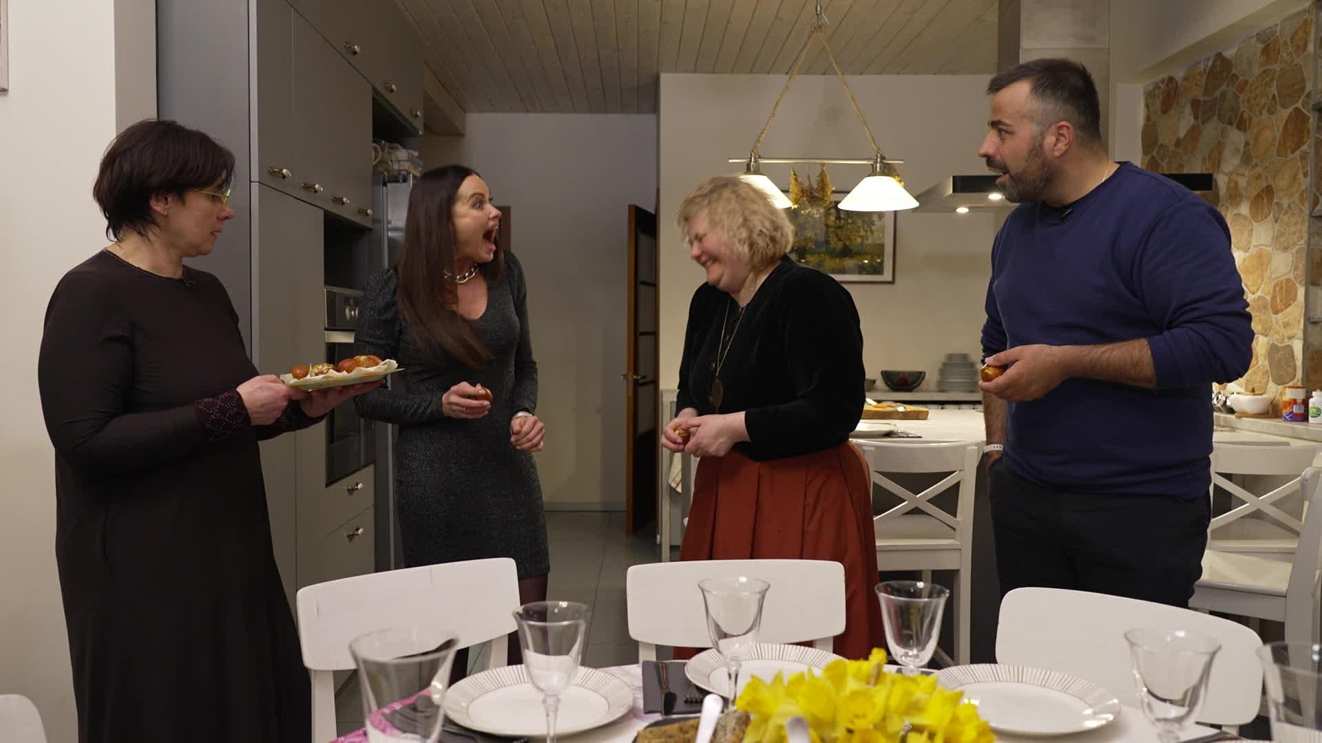 Vakariņš ar savējiem