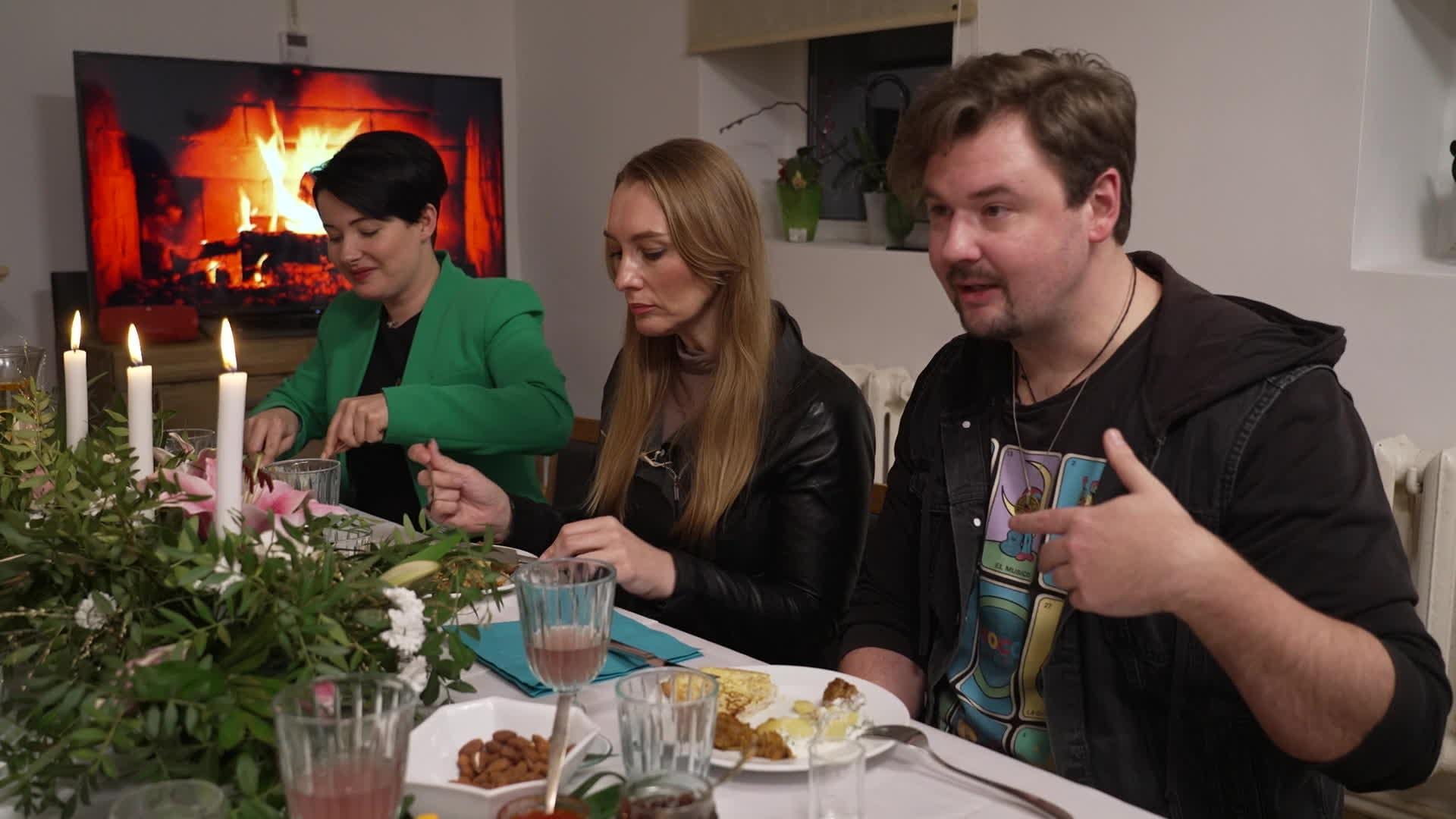 Vakariņš ar savējiem