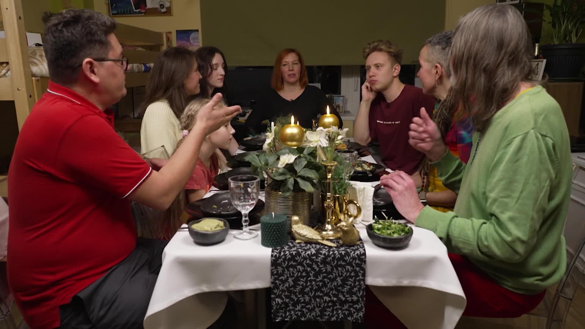 Vakariņš ar savējiem