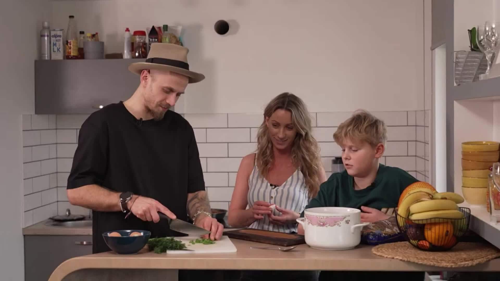 Vakariņš ar savējiem