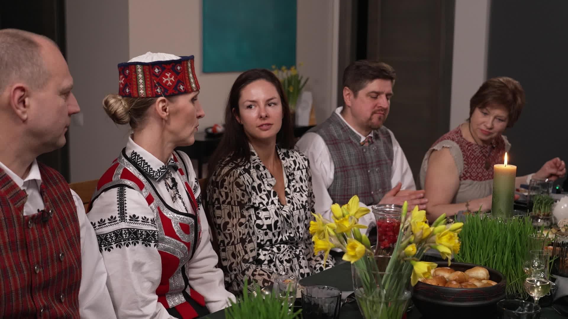 Vakariņš ar savējiem