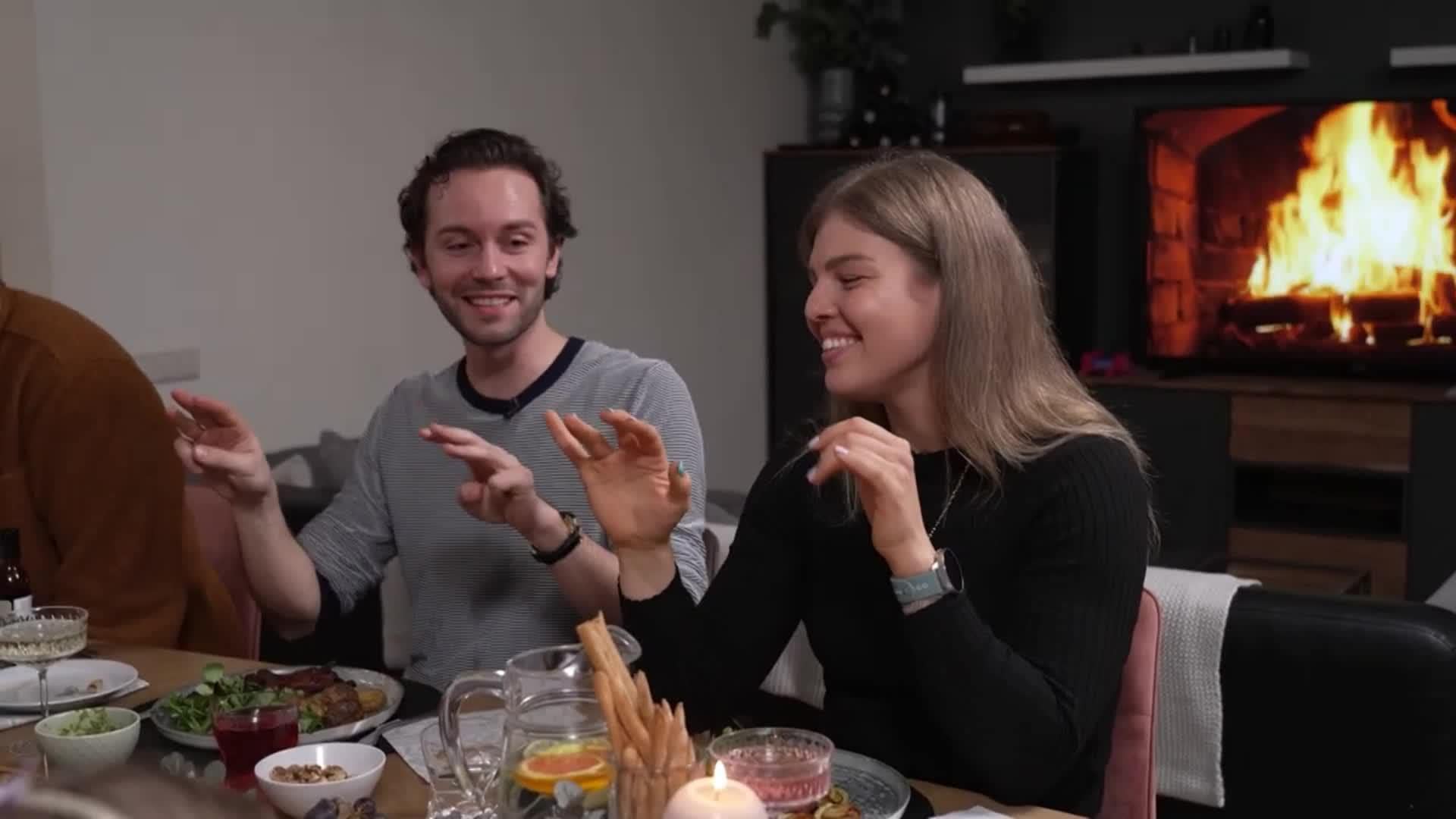 Vakariņš ar savējiem