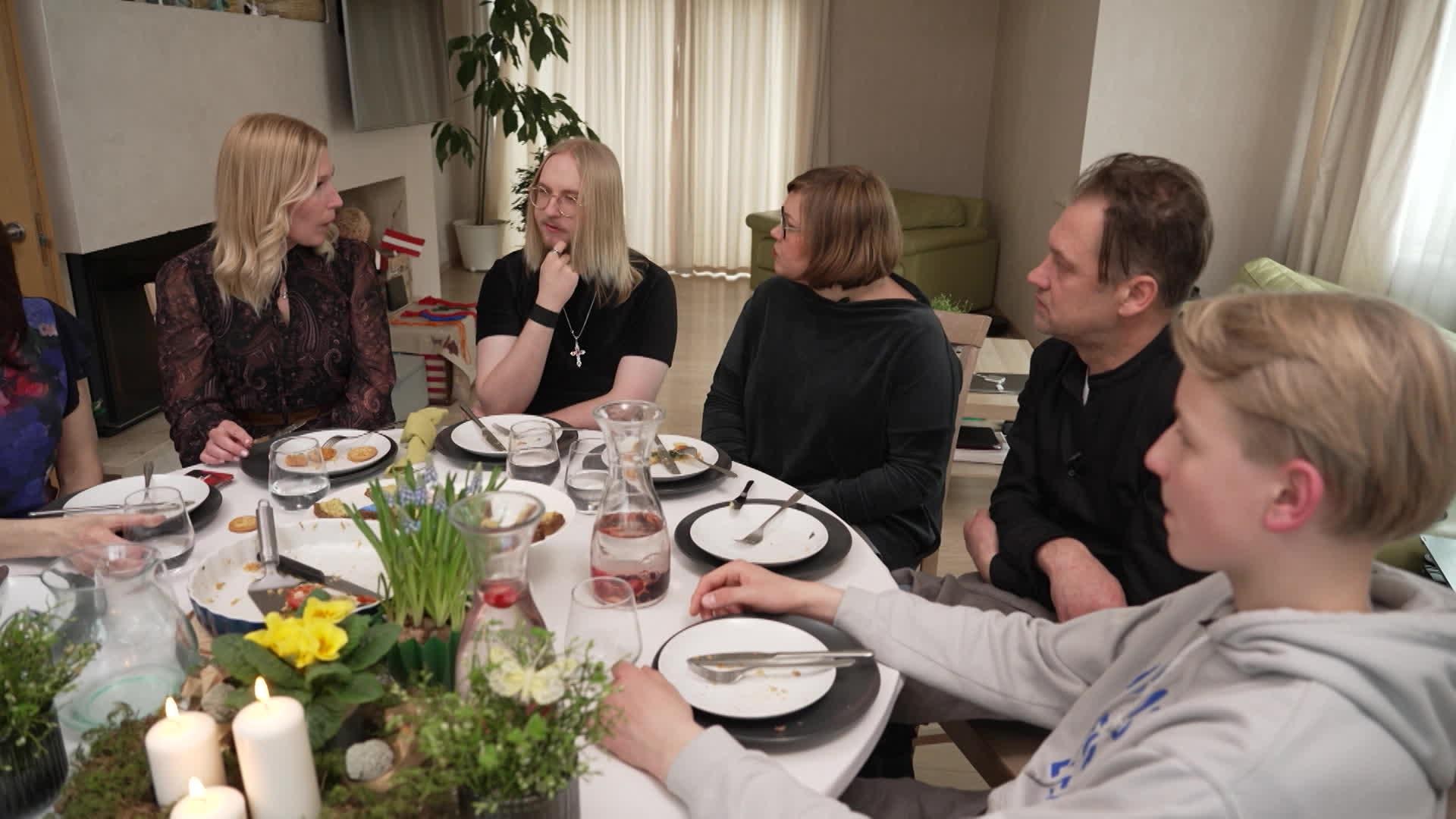 Vakariņš ar savējiem