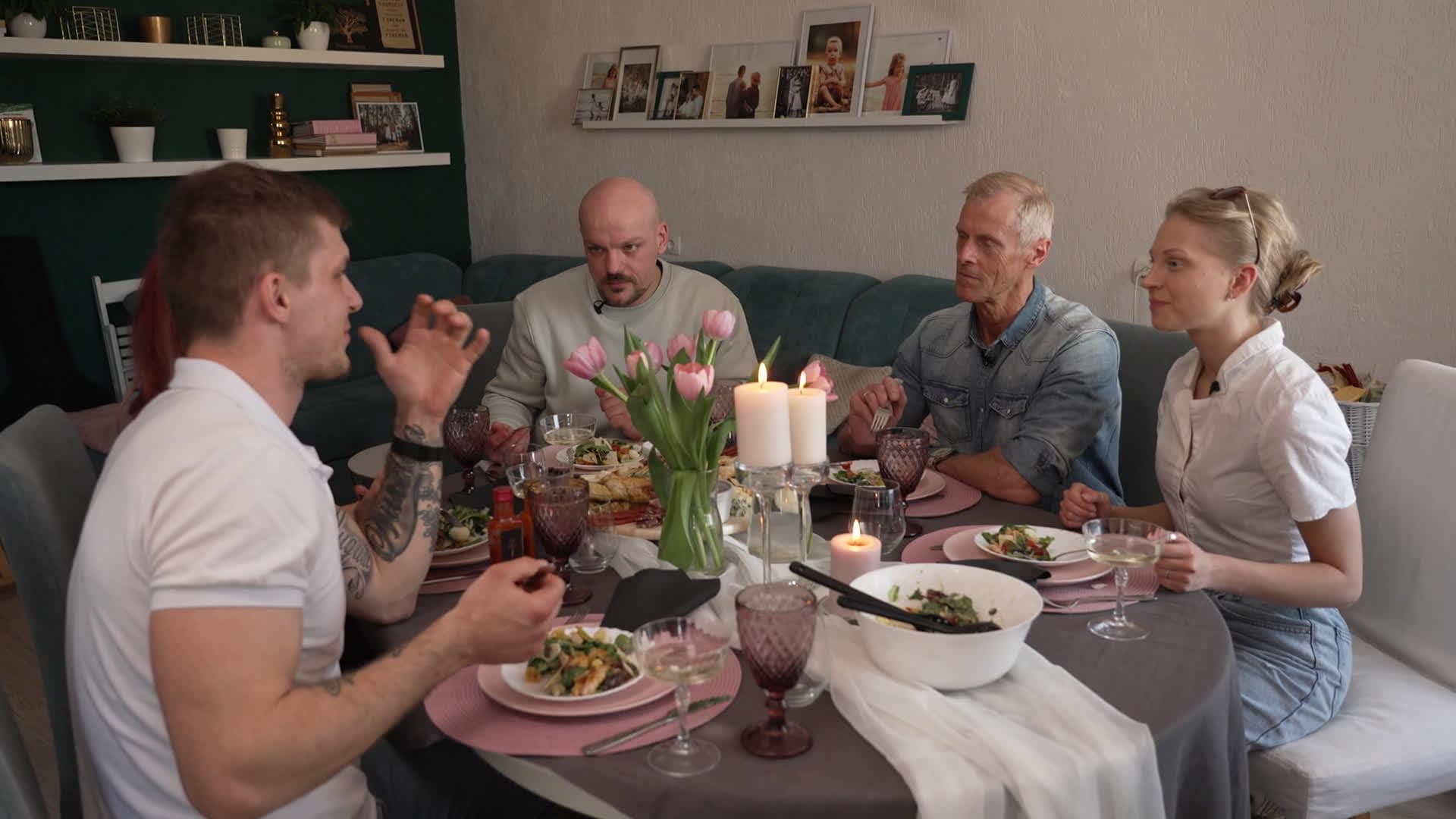 Vakariņš ar savējiem