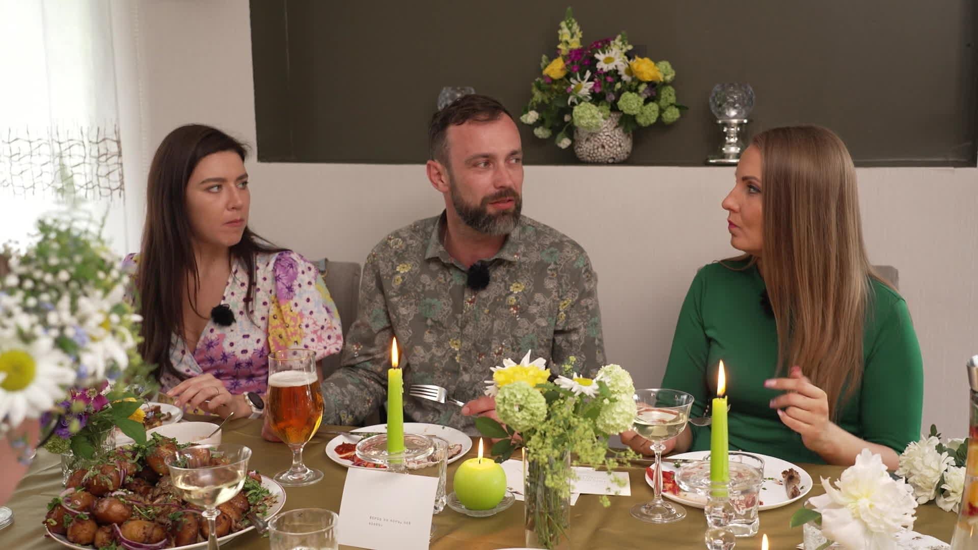 Vakariņš ar savējiem