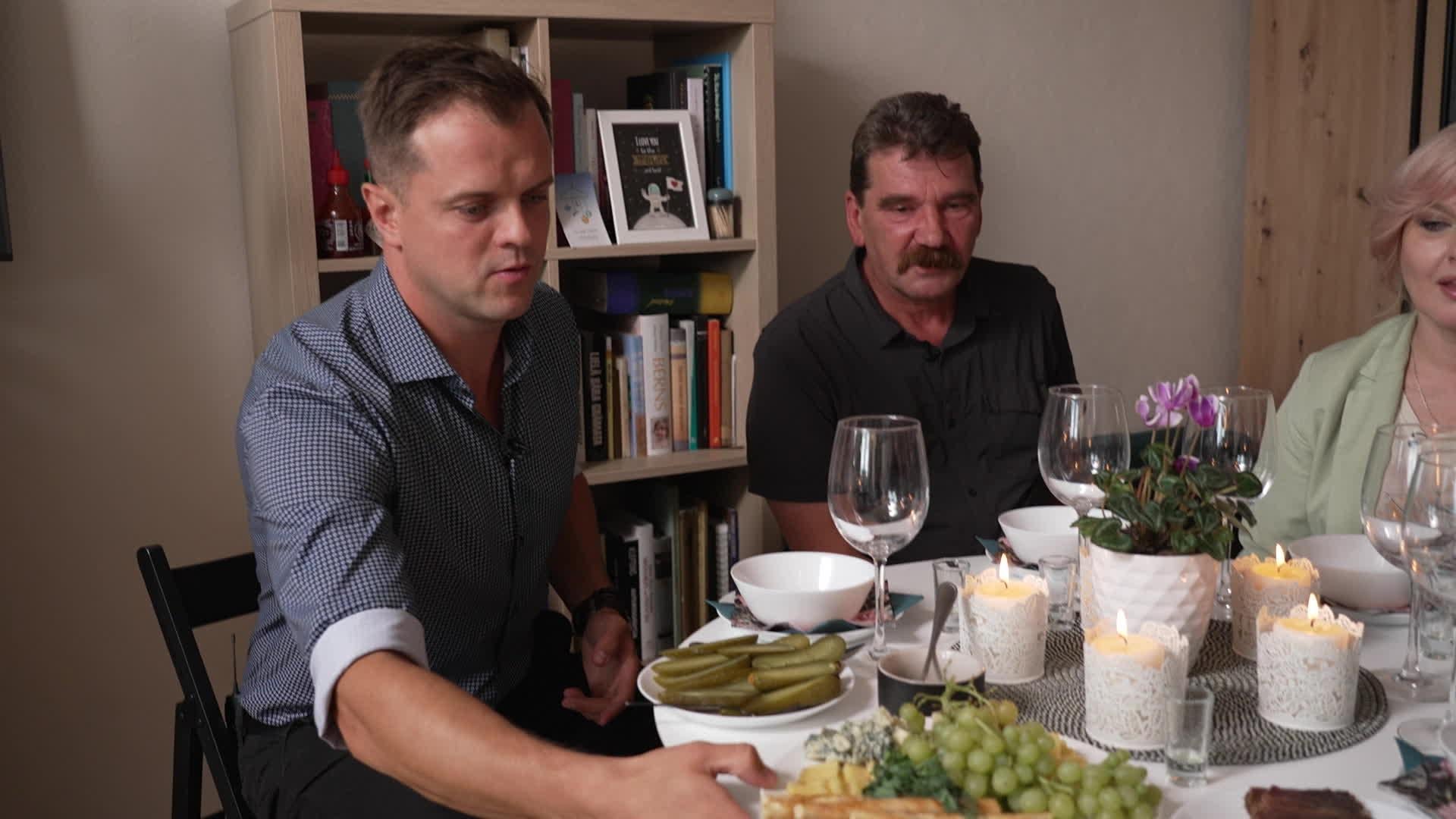 Vakariņš ar savējiem