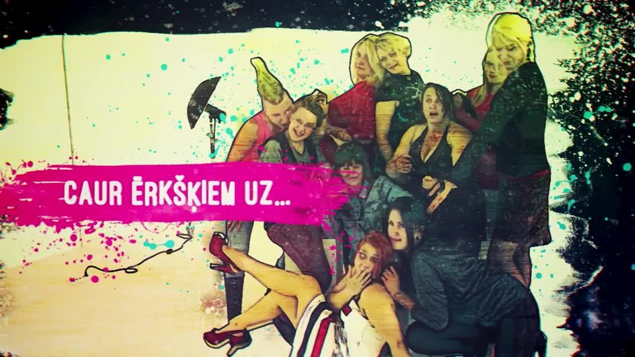 Caur ērkšķiem uz...