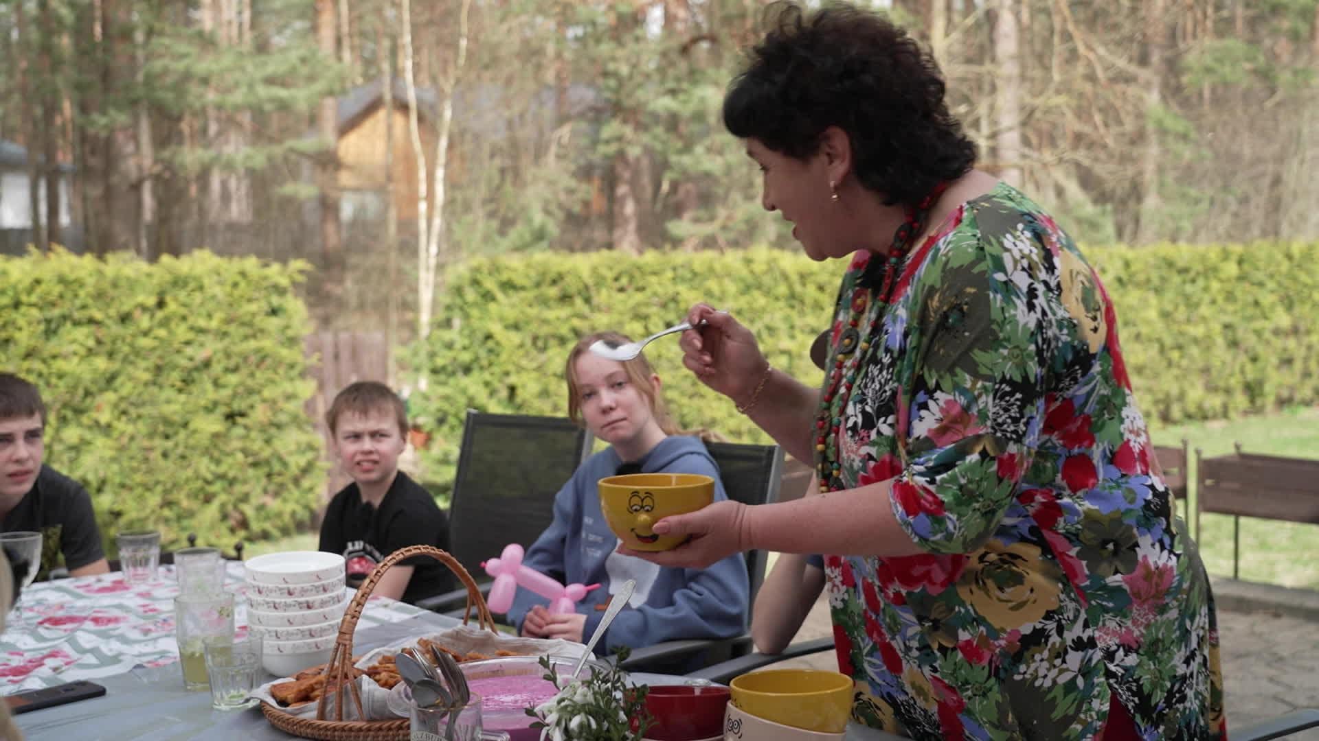 Vakariņš ar savējiem