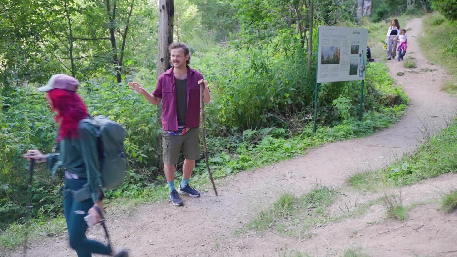 Tūrists ceļotāja gūstā